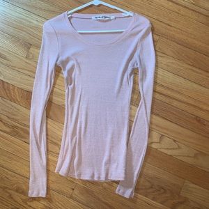 Pink long sleeve shirt